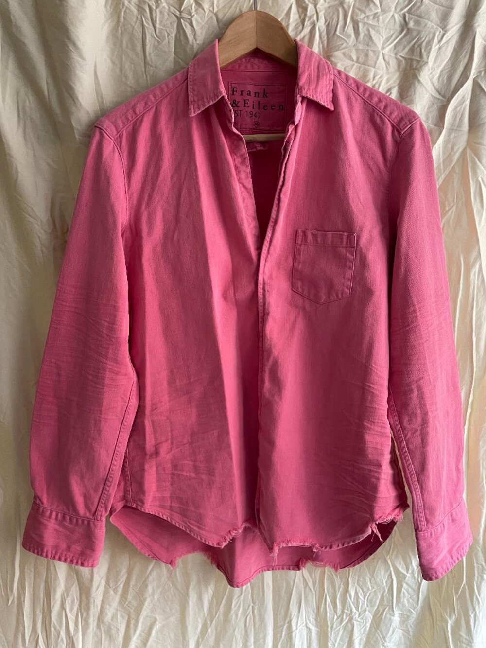 Frank & Eileen | Pink Eileen Shirt, XS